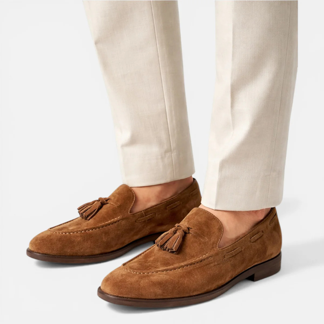 Émile | Smooth Leather Tassel Loafers