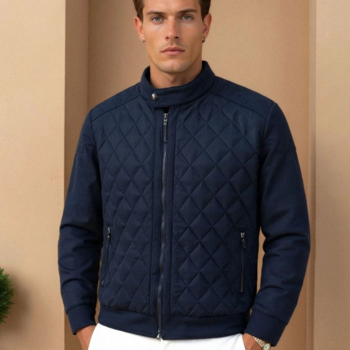 Romuald | Quilted Stand Collar Jacket