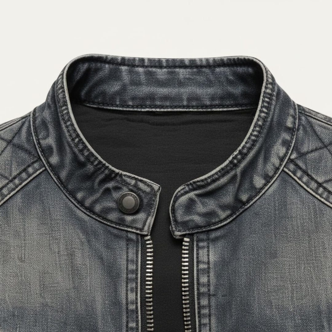 Placide | Heavy Washed Denim Jacket