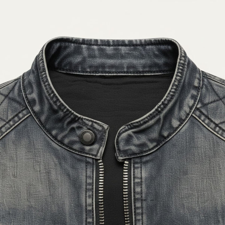 Placide | Heavy Washed Denim Jacket