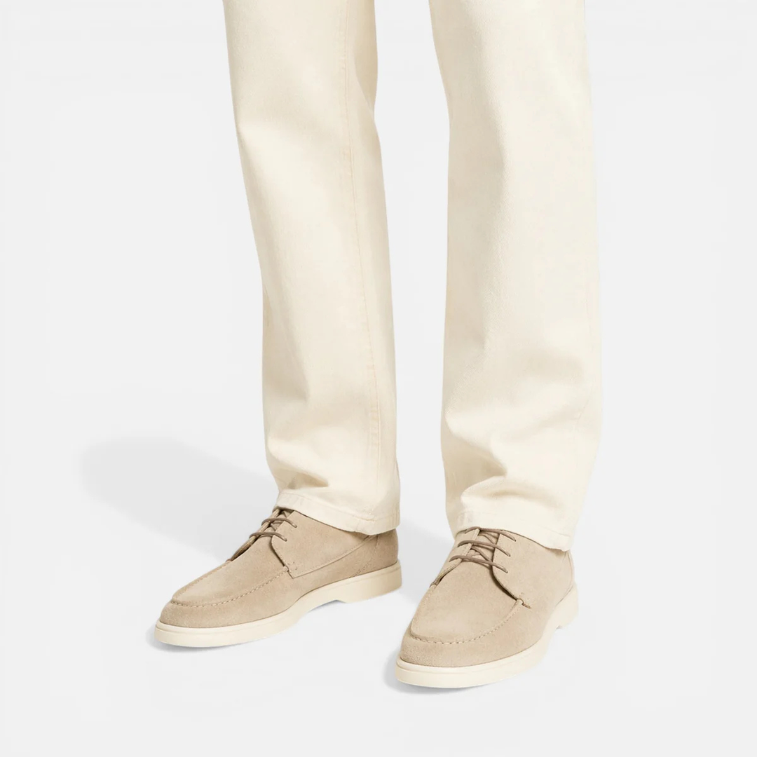 Hubert | Suede Lace-Up Dress Shoes