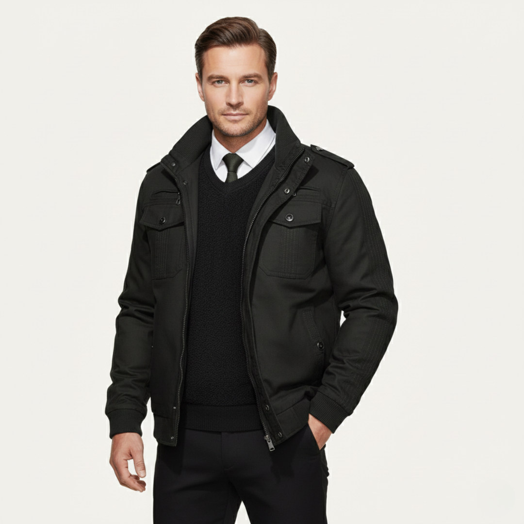 Aubert | Utility Pocket Fleece Jacket
