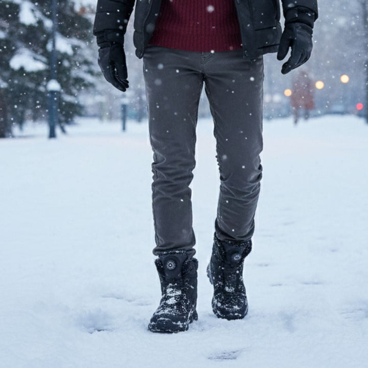 Leopold | High Shaft Plush Snow Boot