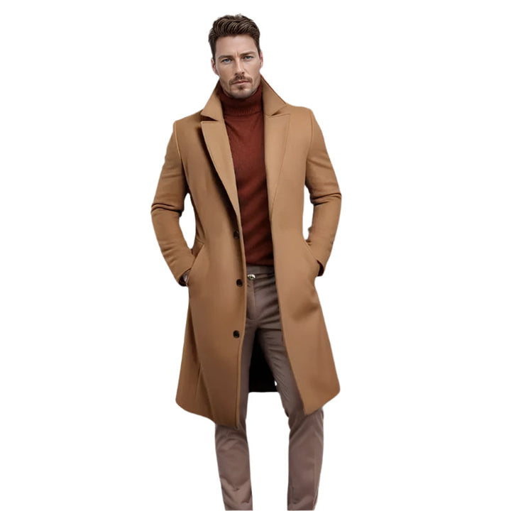 Victorin | Wool Cashmere Plaid Coat