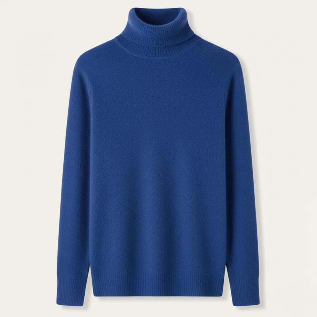 Donatien | Dense Ribbed High Neck Knit