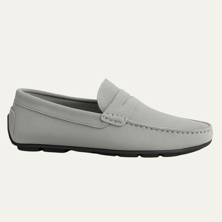 Roger | Structured Suede Loafers
