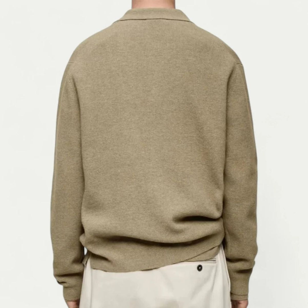 Wilfred | Lapel Collar Knit Cardigan
