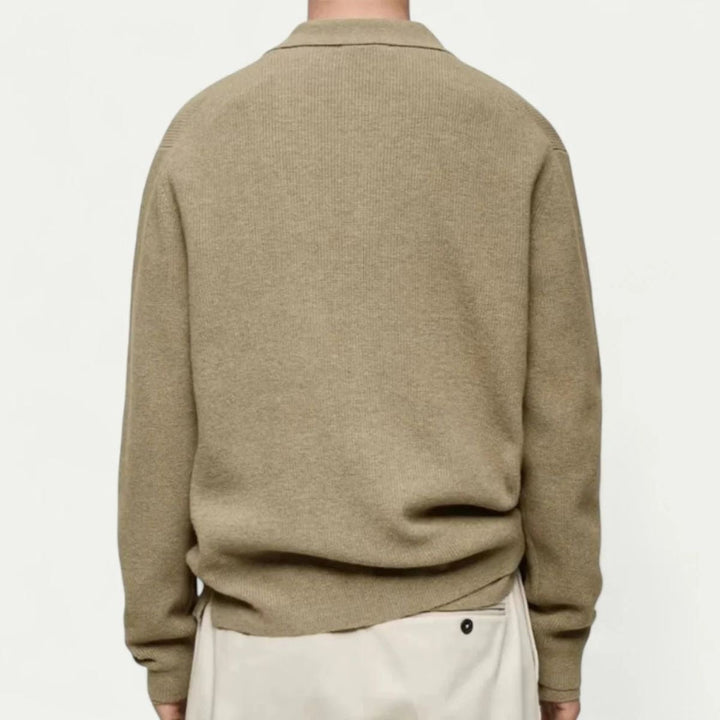 Wilfred | Lapel Collar Knit Cardigan