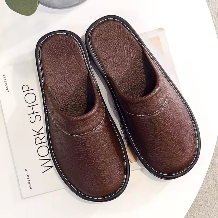 Didace | Lined Leather Indoor Clogs