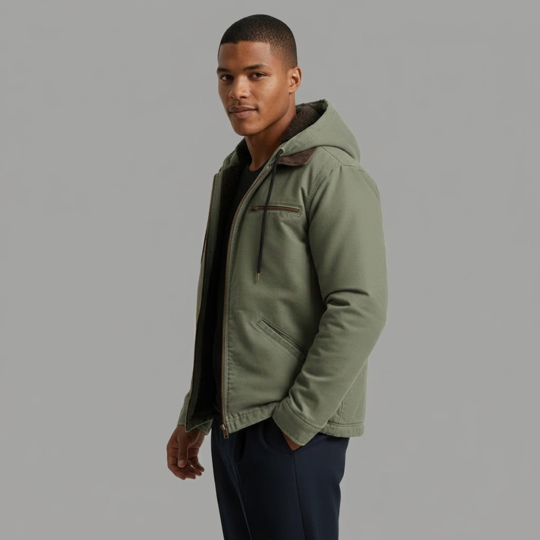 Ernest | Fleece Lined Hooded Jacket