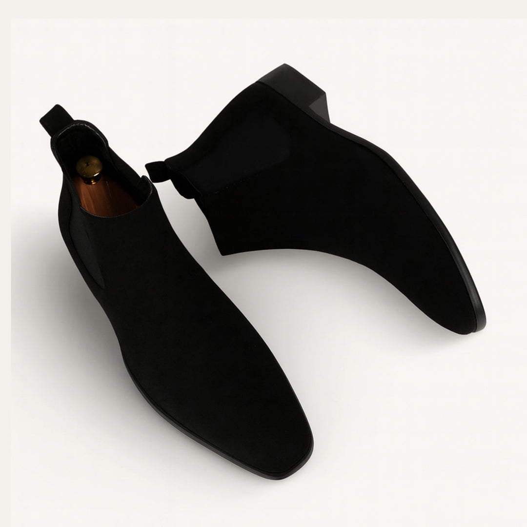 Alcide | Brushed Leather Chelsea Boot
