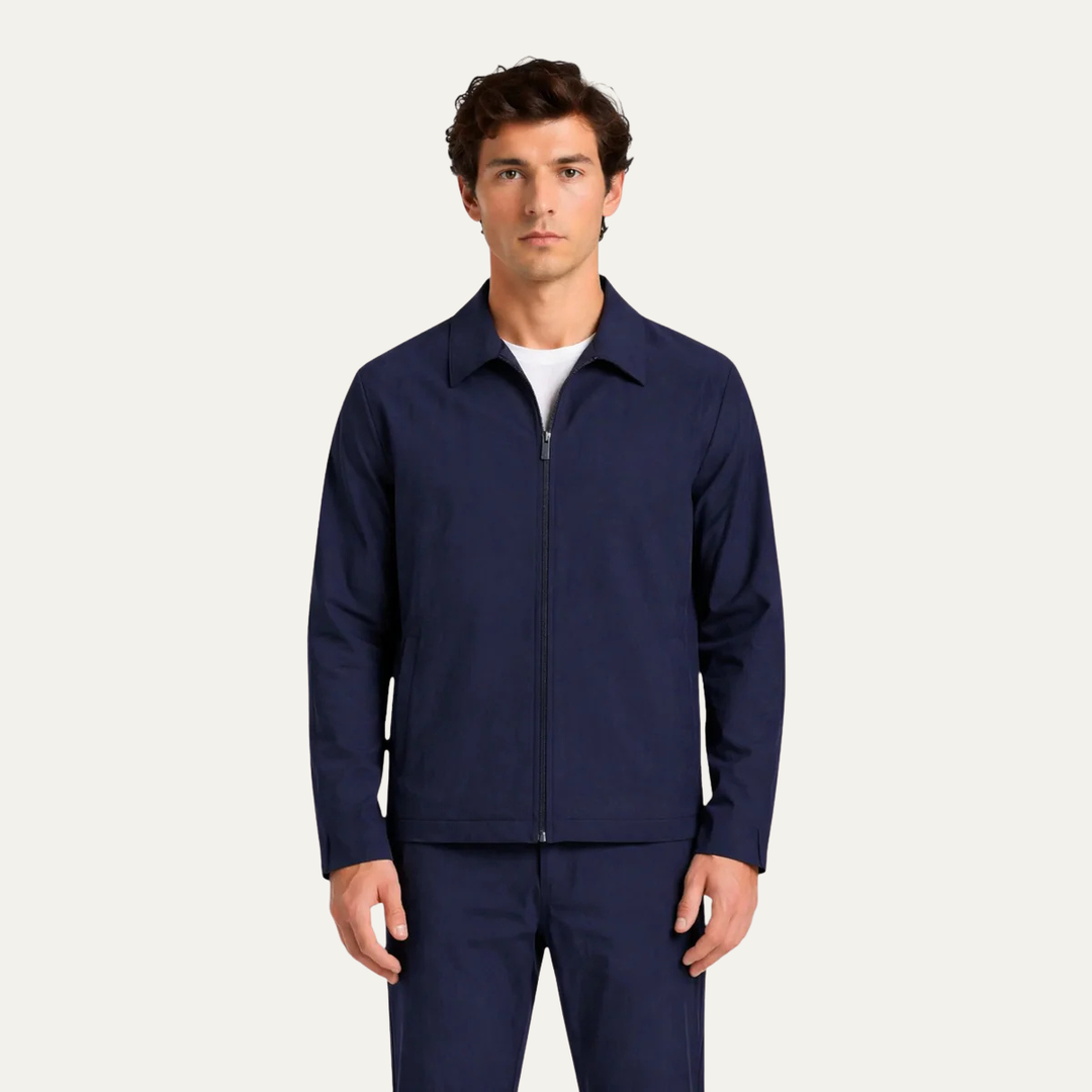 Hercule | Zip Front Harrington Jacket