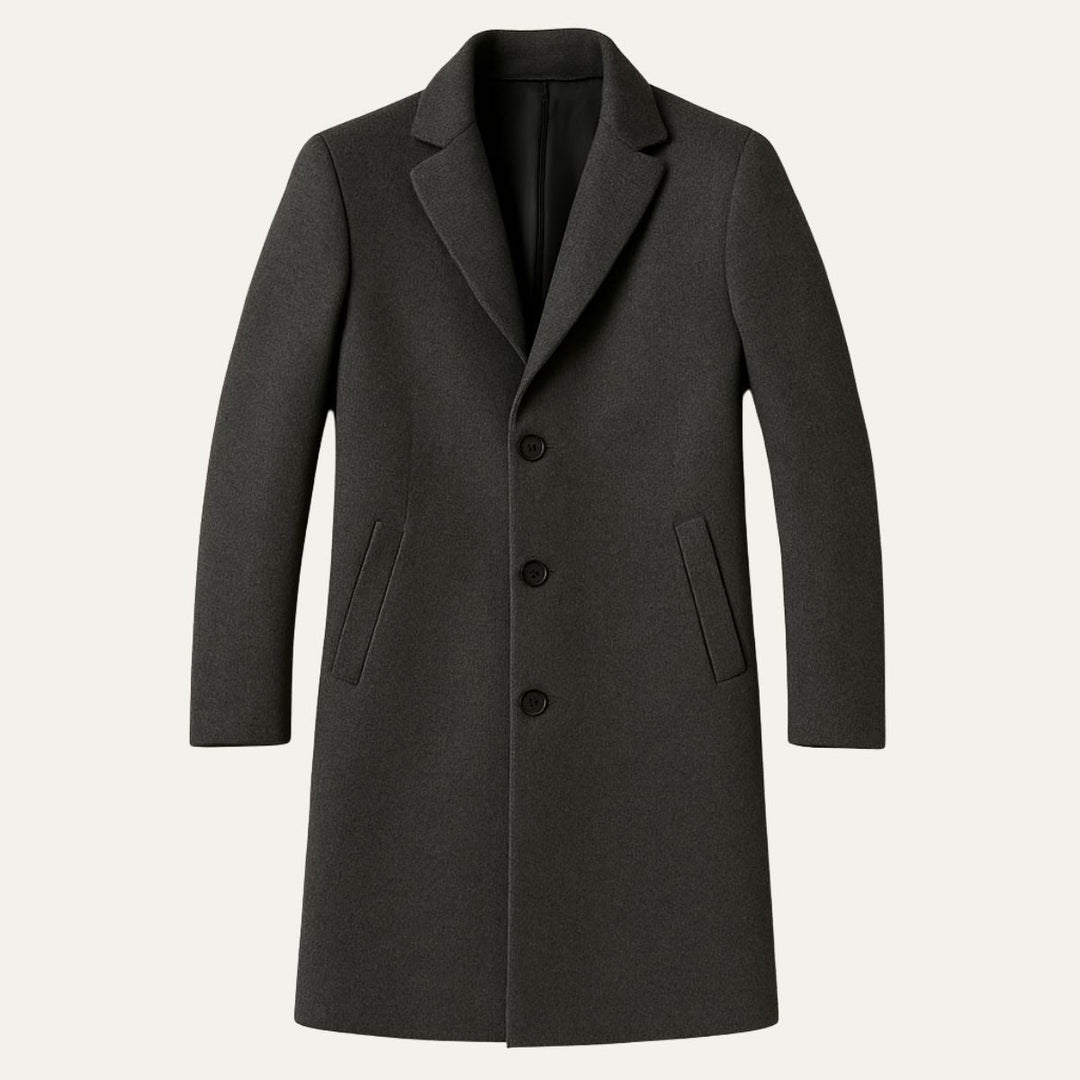 Arsene | Wool Cashmere Mid Length Coat