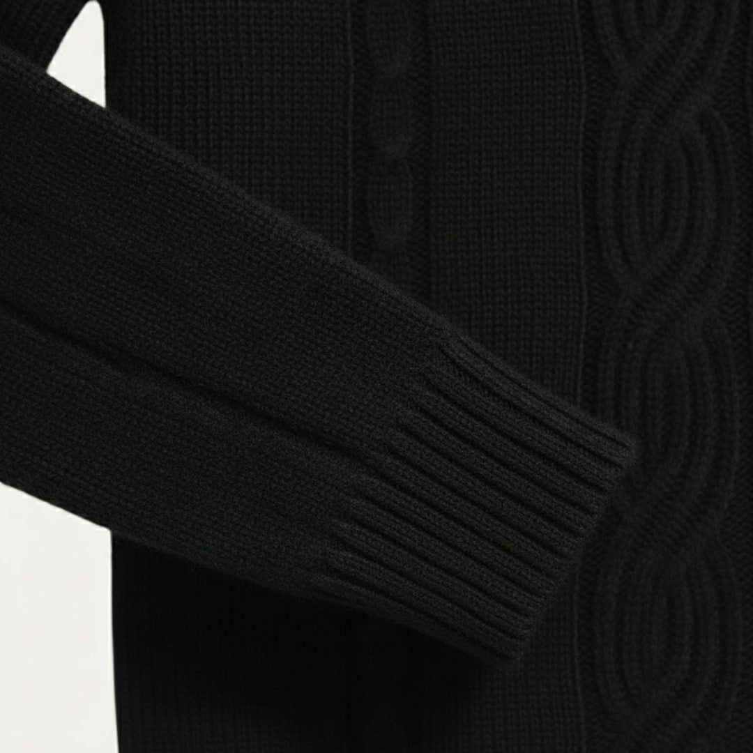 Josue | 100% Merino Cable Turtleneck