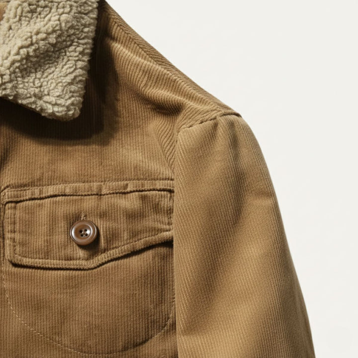 Edmond | Fleece Lined Corduroy Jacket