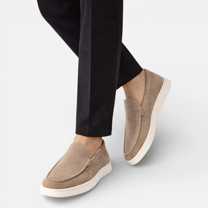 Gérard | Lined Suede Slip-On Loafers
