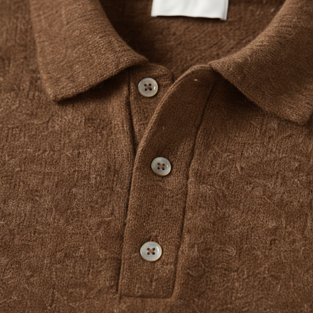 Victorien | Cashmere Blend Knit Polo