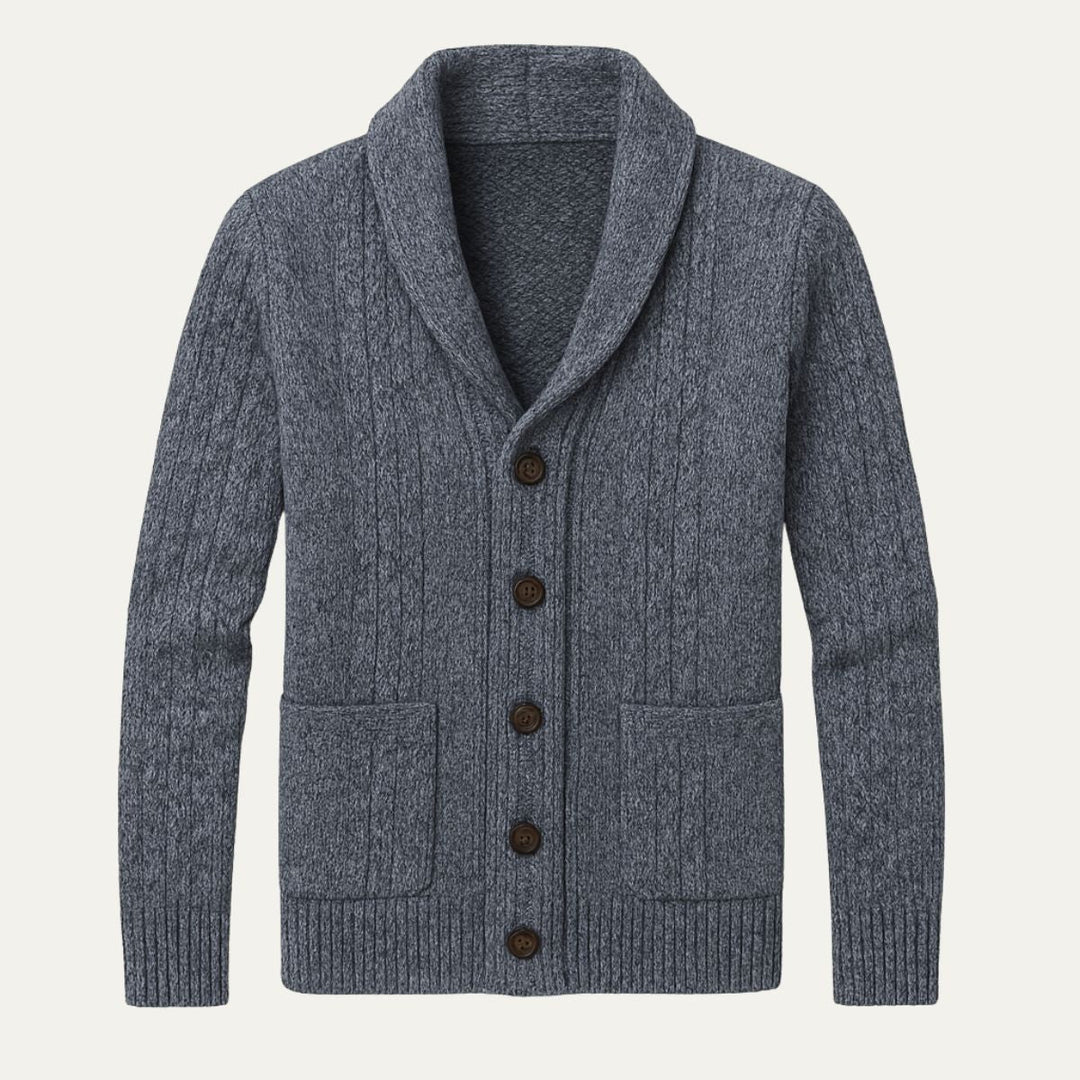 Yves | 100% Cashmere Button Cardigan