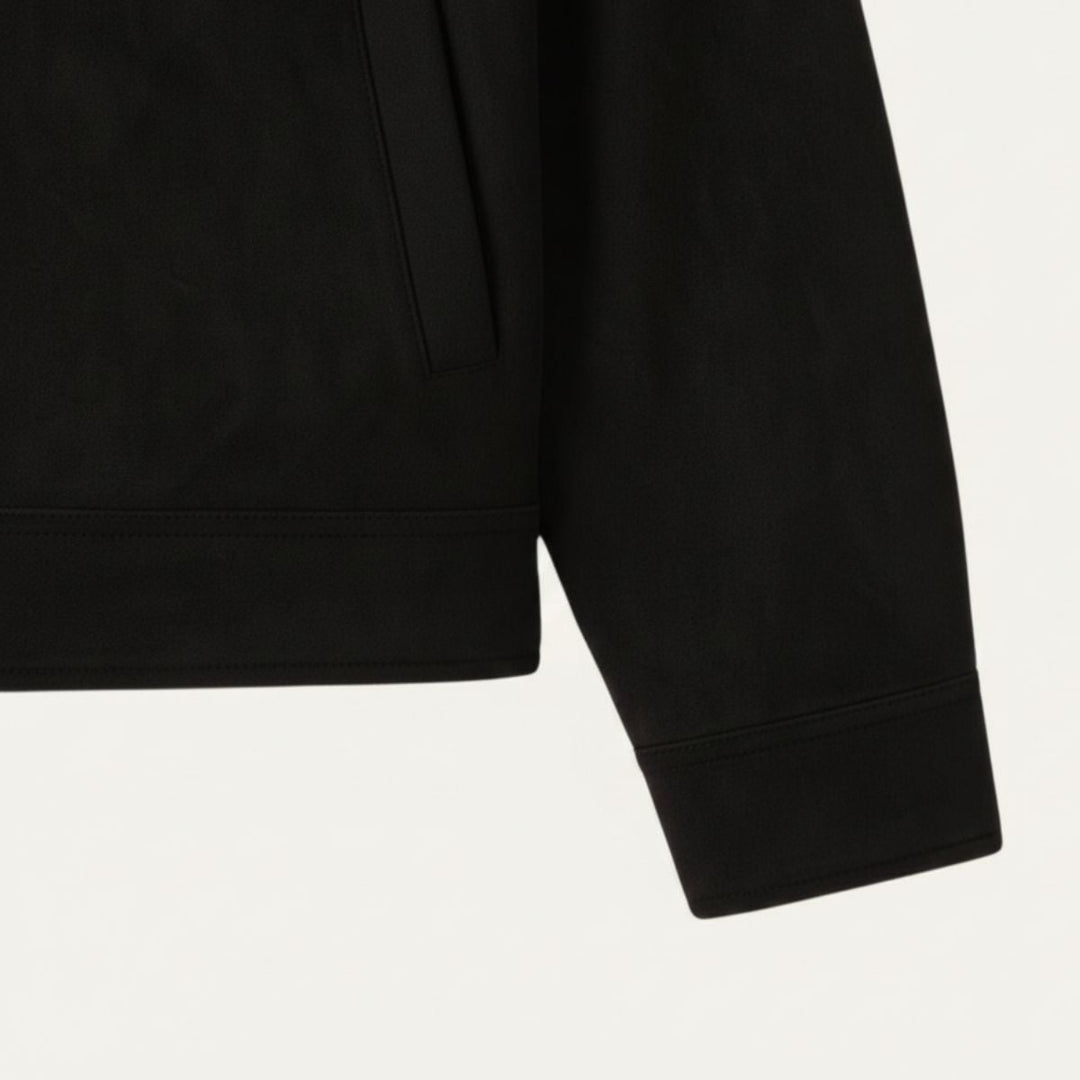 Odilon | Suede Leather Bomber Jacket