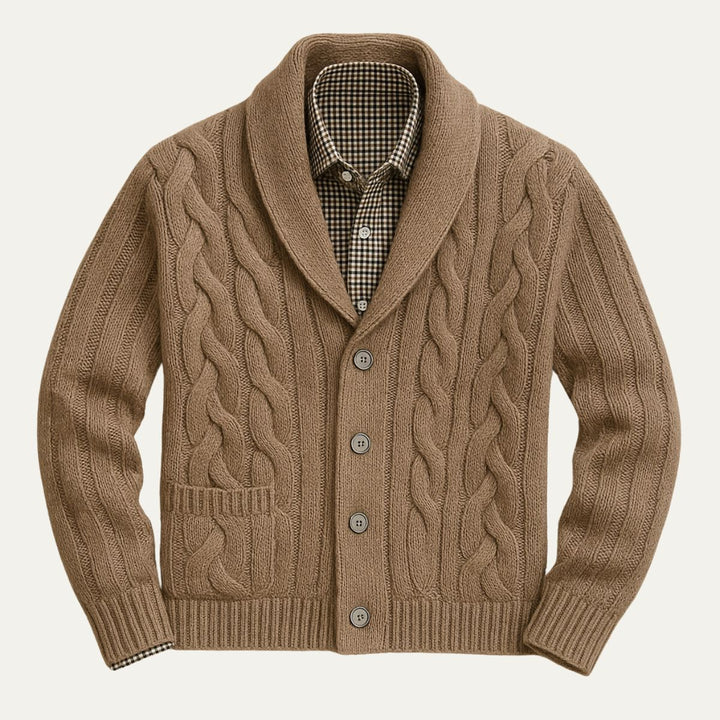 Zacharie | 100% Merino Button Cardigan