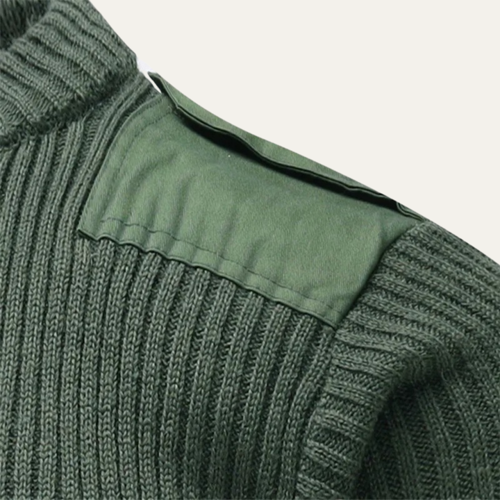 Michel | Heavyweight Ribbed Work Knit