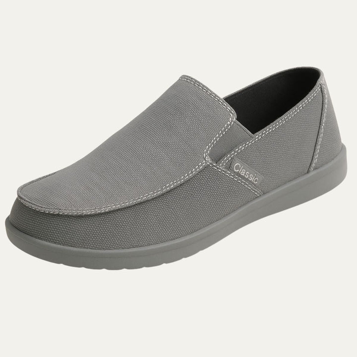 Léo | Rubber Sole Suede Loafers