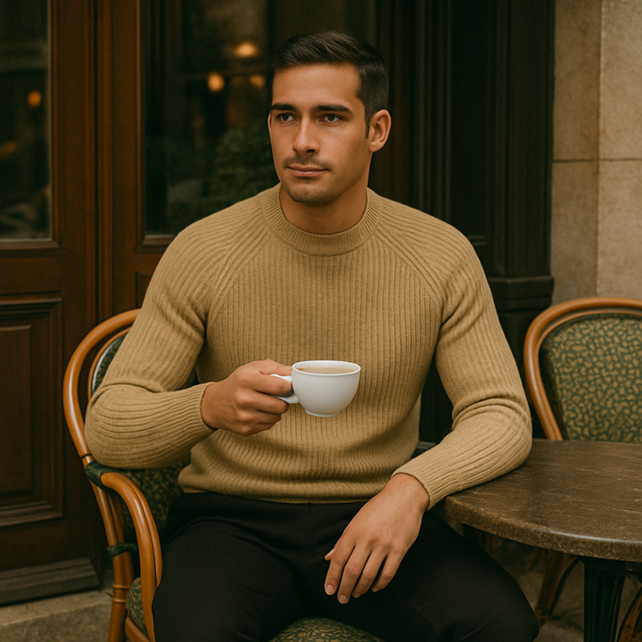 Martin | 100% Cashmere Raglan Crew Neck