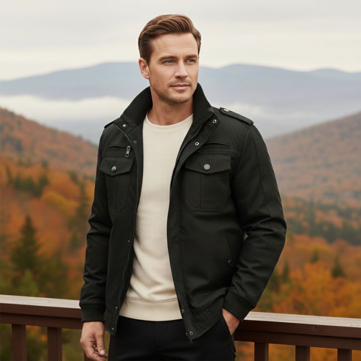 Aubert | Utility Pocket Fleece Jacket