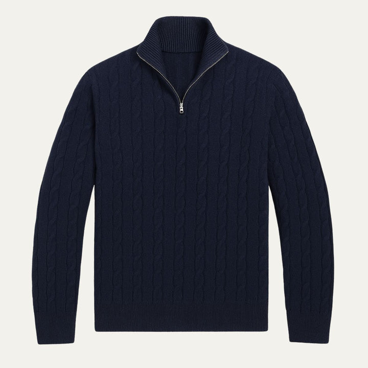 Bonaventure | Cable Knit Half Zip