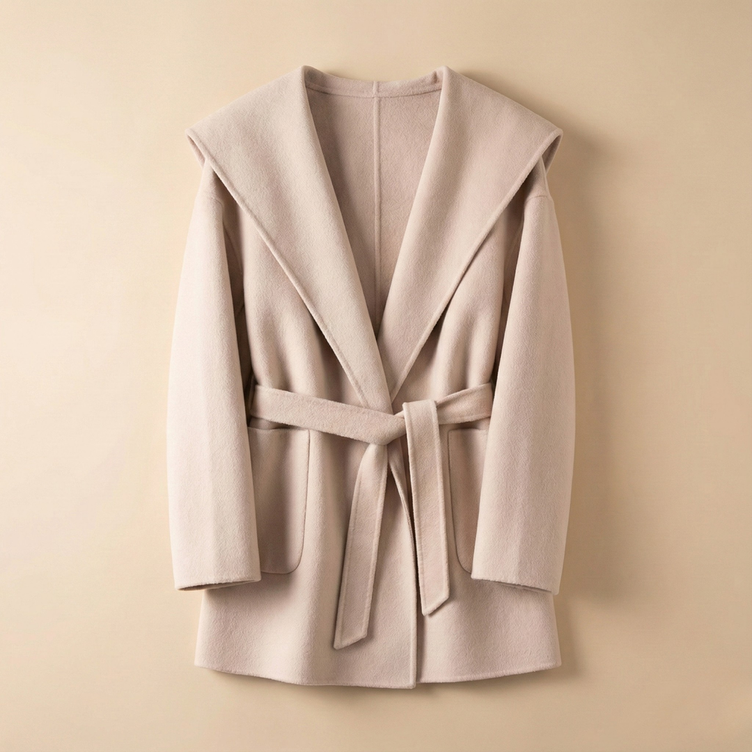Bernadette | Cashmere Blend Hooded Coat