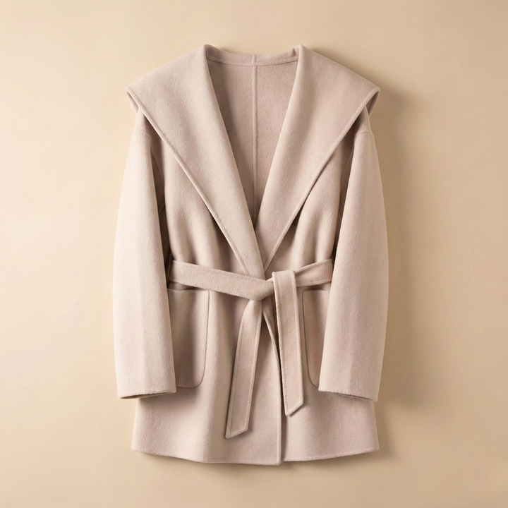 Bernadette | Cashmere Blend Hooded Coat