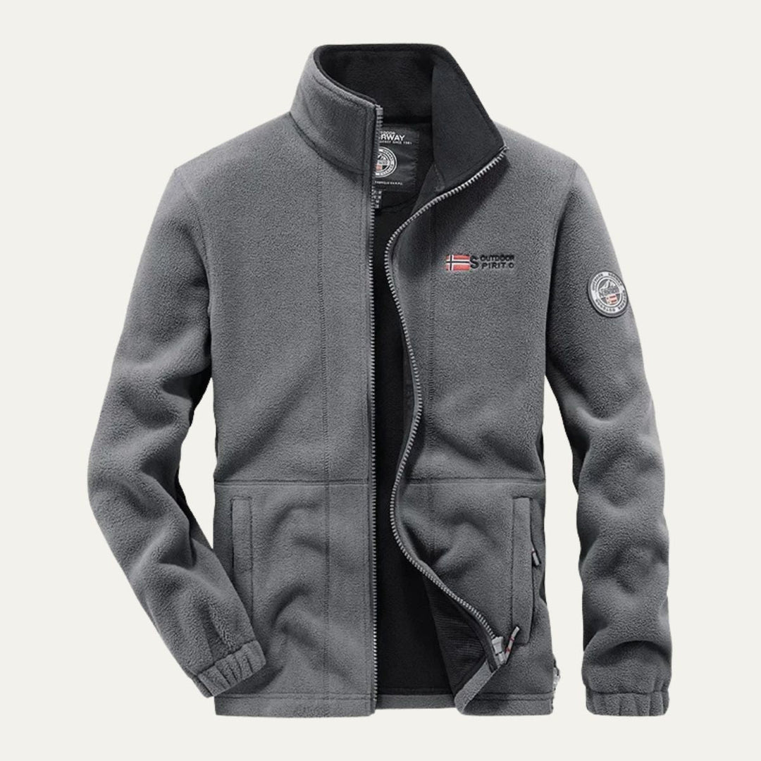 Celestin | Stand Collar Fleece Jacket