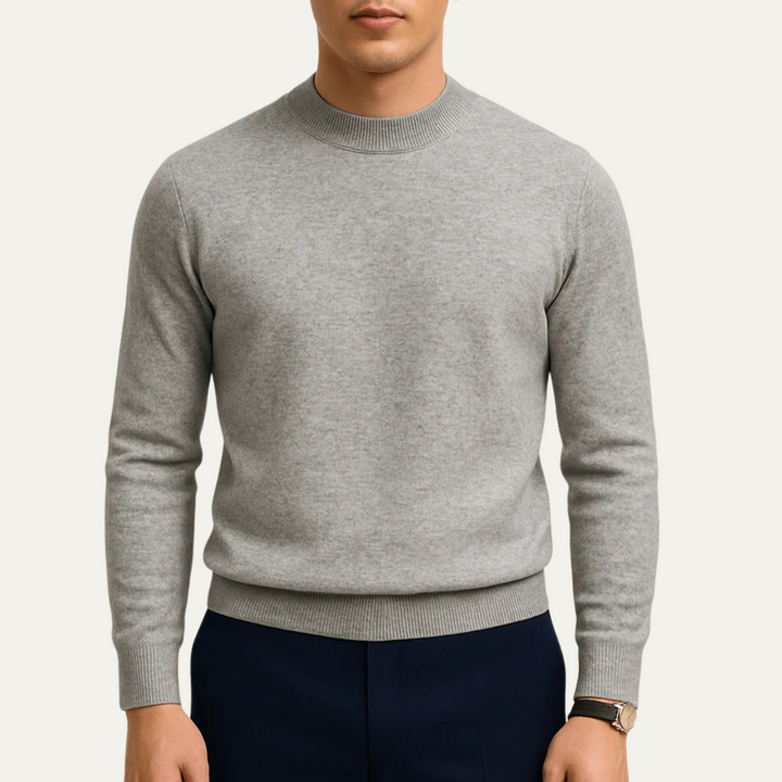 Nicephore | Close Knit Wool Crew Neck