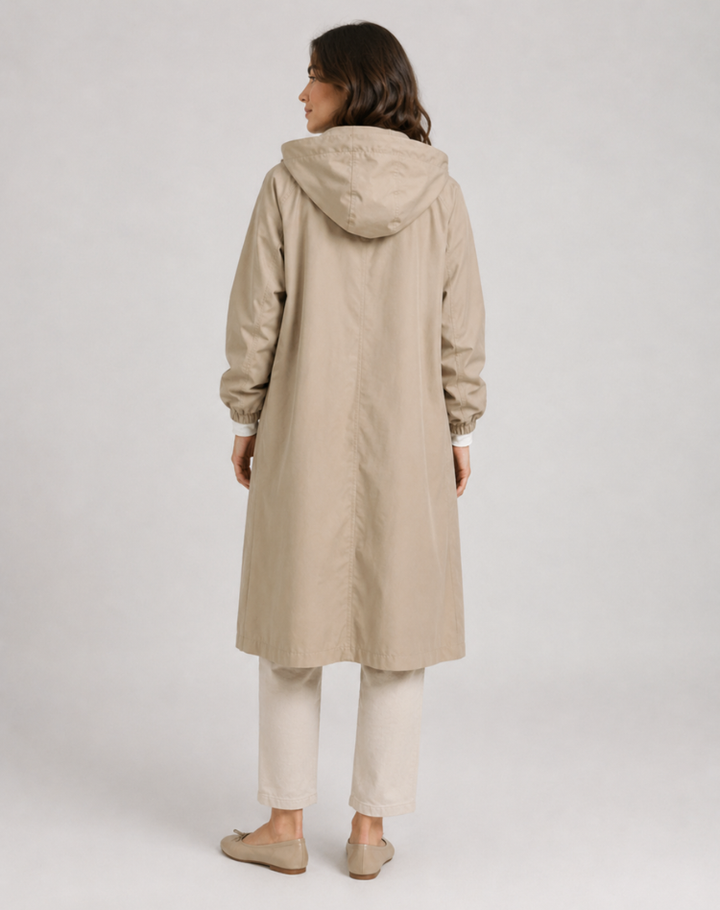 Adelaide | Hooded Water-Resistant Trench