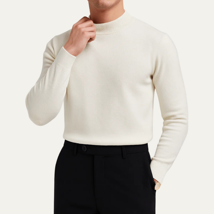 Nicephore | Close Knit Wool Crew Neck
