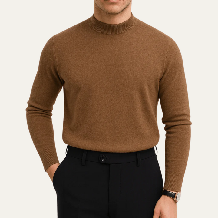 Nicephore | Close Knit Wool Crew Neck