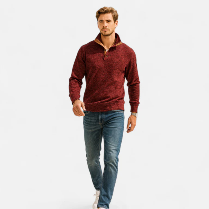 Chrysostome | Suede Elbow Patch Knit