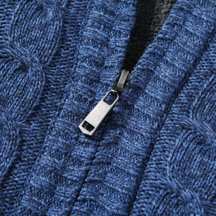 Lorne | Wool Cashmere Fleece Cardigan
