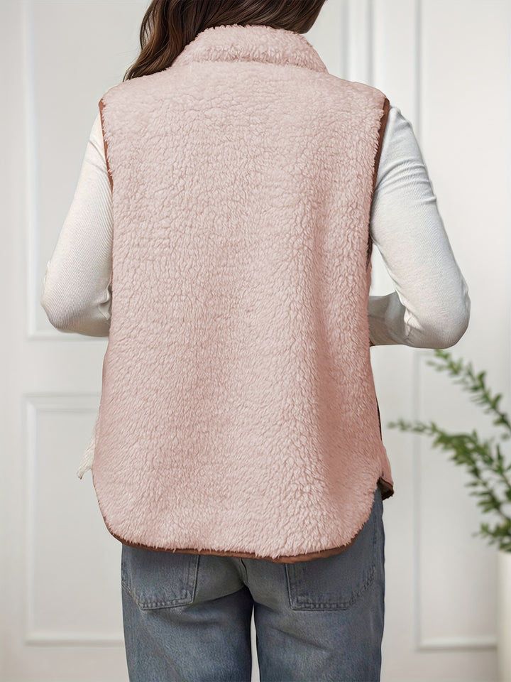 Merilda | Reversible Plush Vest
