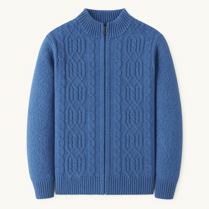 Lorne | Wool Cashmere Fleece Cardigan