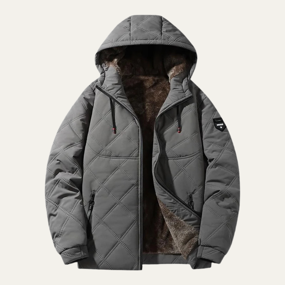 Philibert | Fleece Lined Quilted Puffer