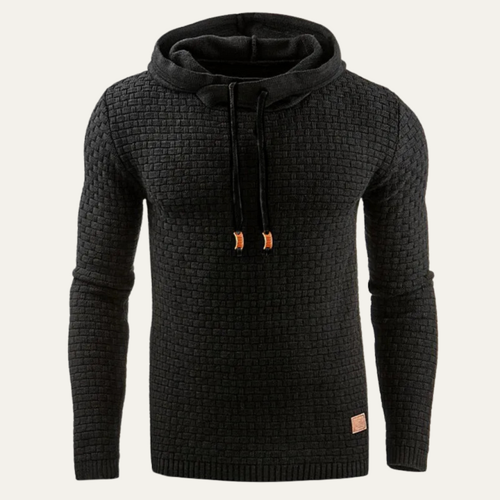 Apollinaire | Hooded Cotton Blend Knit