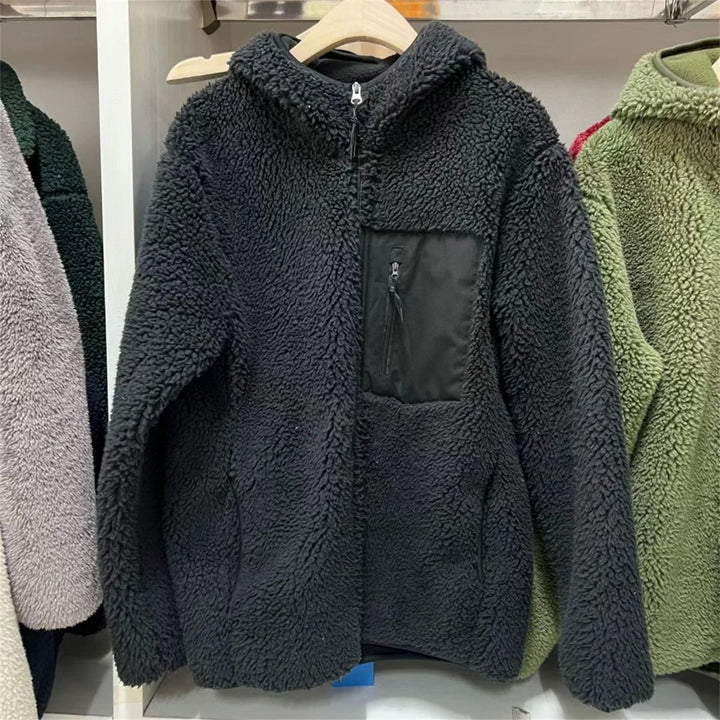 Philemon | Hooded Teddy Wool Jacket