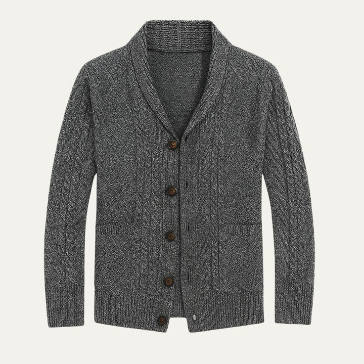 Yves | 100% Cashmere Button Cardigan