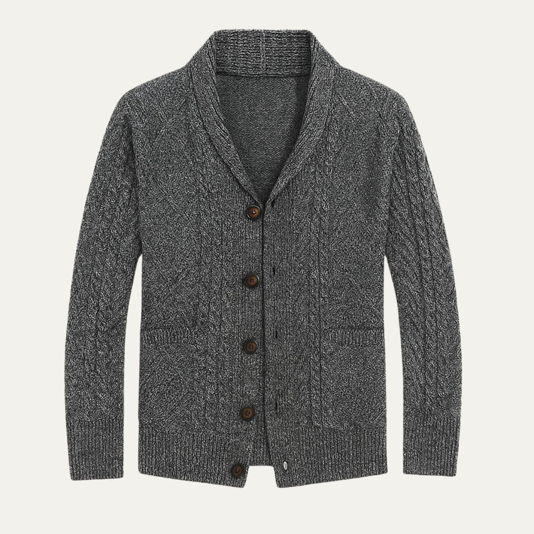 Ambroise | Soft Knit Side Pocket Cardigan