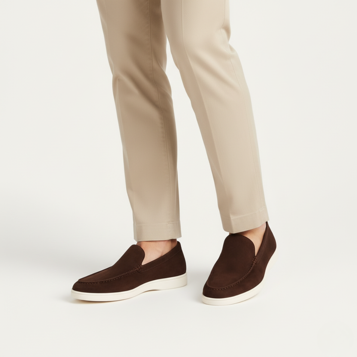Adrien | Suede-Finished Leather Loafers