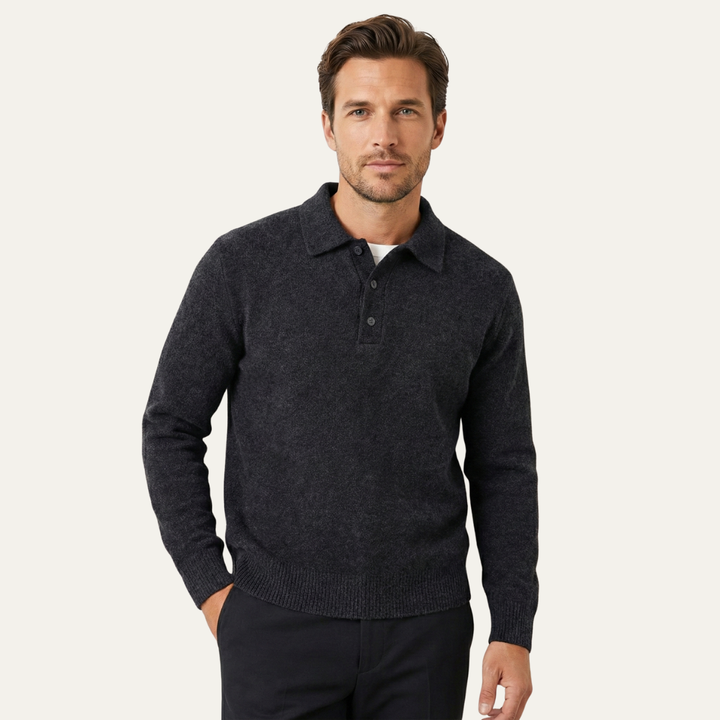 Victorien | Cashmere Blend Knit Polo