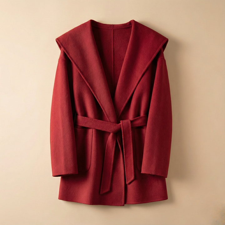 Bernadette | Cashmere Blend Hooded Coat