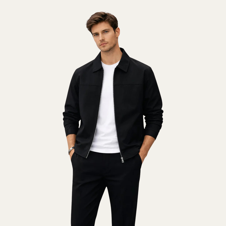 Fidele | Lightweight Tailored Zip Jacket