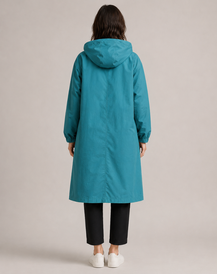 Adelaide | Hooded Water-Resistant Trench